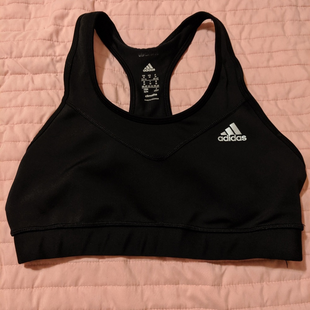 Adidas climate control sports bra size medium